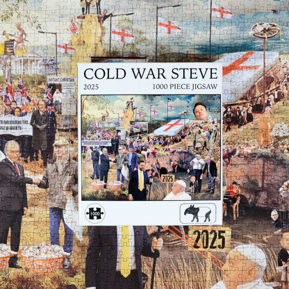 PRE-ORDER Cold War Steve  '2025' 1000 Piece Jigsaw Puzzle