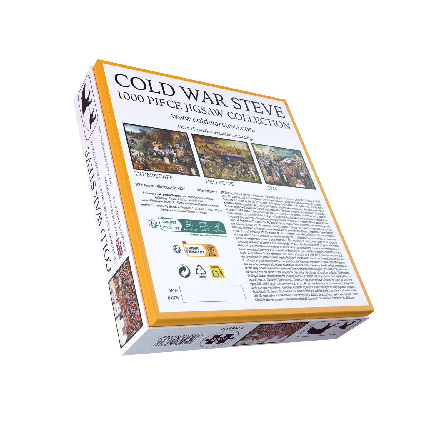 Cold War Steve Oh Blimey! It's Frank's Mancs 1000 Piece Jigsaw Puzzle
