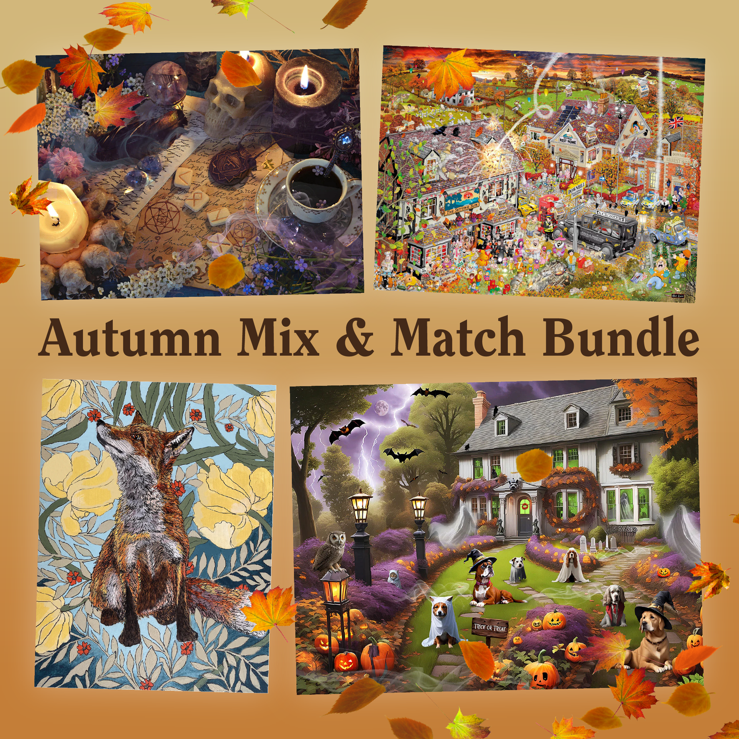 Autumn Jigsaw Puzzle Bundle - Mix & Match
