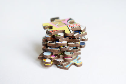 The Telegraph 1960s According to Blower 1000 or 300 Piece Jigsaw Puzzle