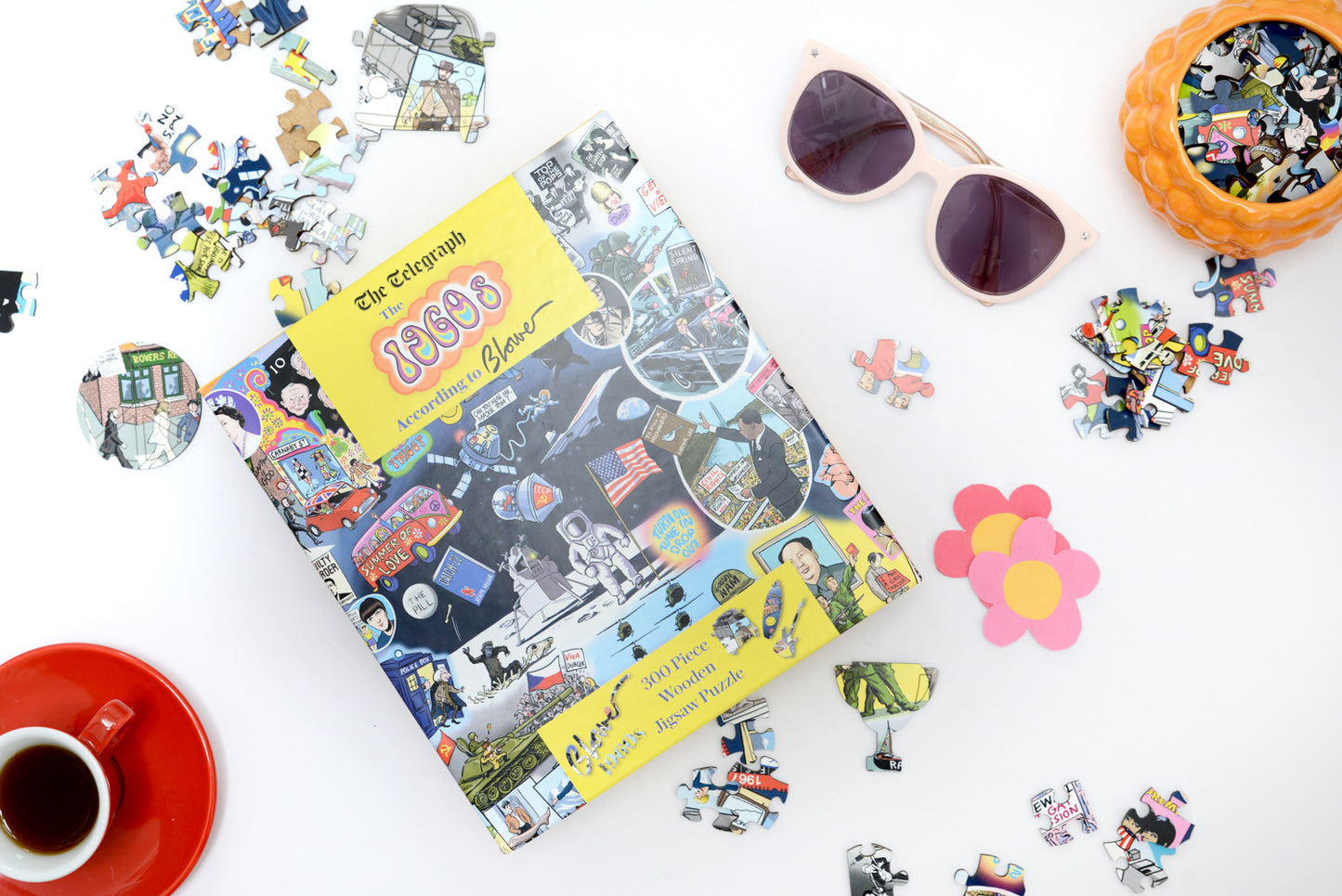 The Telegraph 1960s According to Blower 1000 or 300 Piece Jigsaw Puzzle