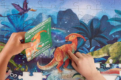 Dinosaur Glow In The Dark 200 Piece Jigsaw Puzzle