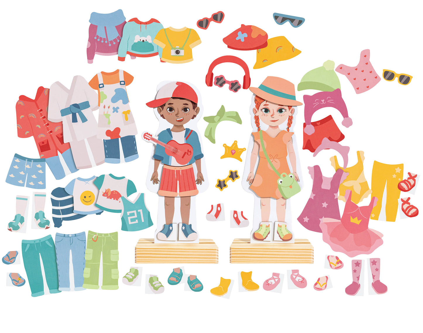 Dress-Up Magnetic Puzzle 66 Piece Jigsaw Puzzle
