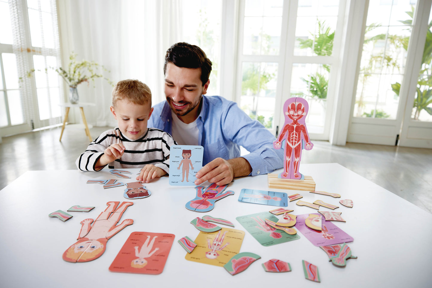 Human Body Magnetic 68 Piece Jigsaw Puzzle