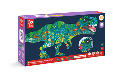 Dinosaur Shimmer 202 Piece Floor Puzzle