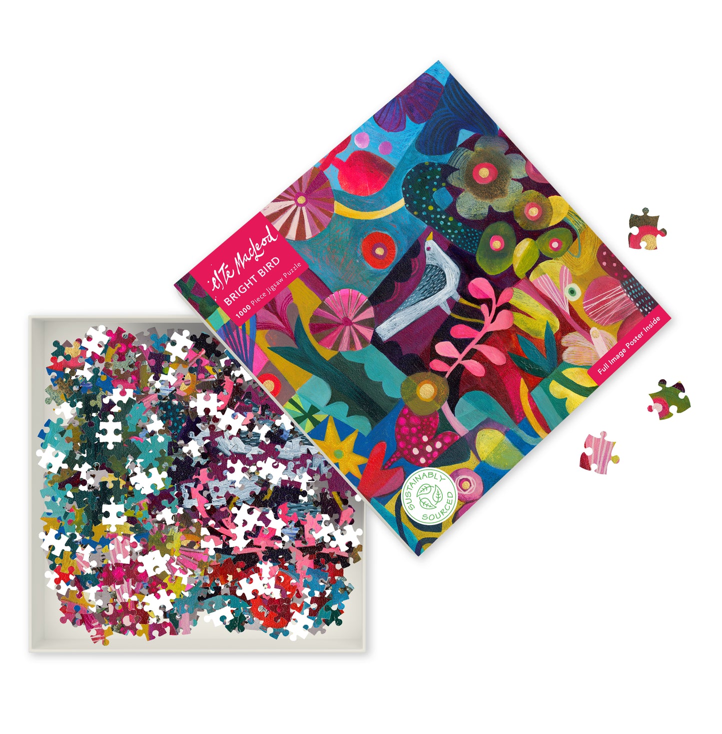 Esté MacLeod: Bright Bird 1000 Piece Jigsaw Puzzle