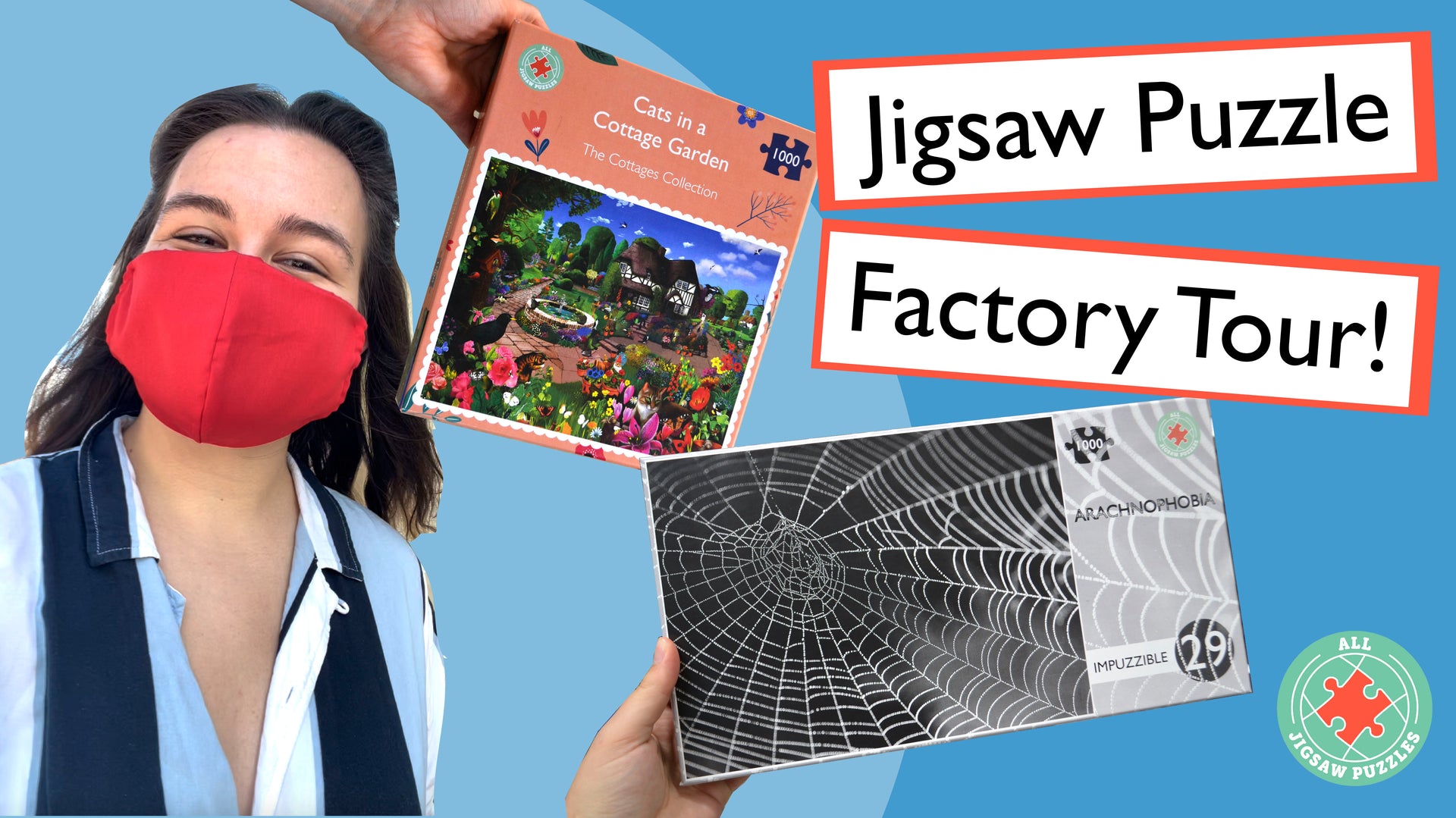 Load video: Welcome to All Jigsaw puzzles; Let&#39;s do a Factory Tour!