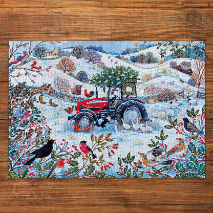 Festive Farm 1000 Piece Jigsaw Puzzle