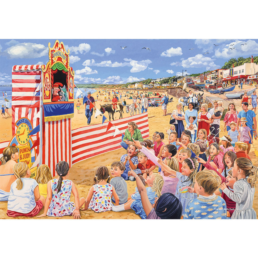Beside the Seaside 4x500 Piece Jigsaw Puzzle