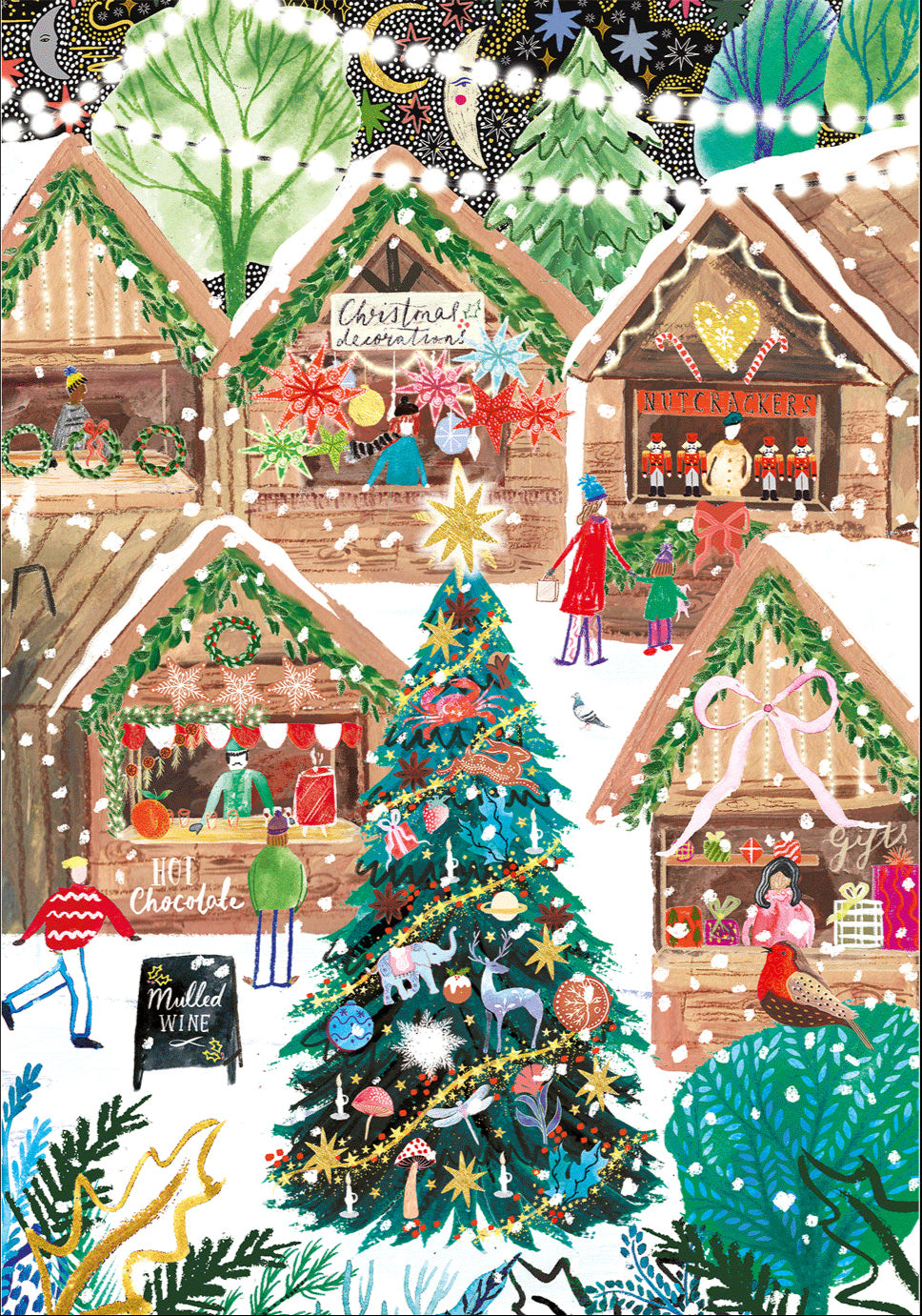 Christmas in London – Emma Frances Grant 3 x 500 Piece Jigsaw Puzzle