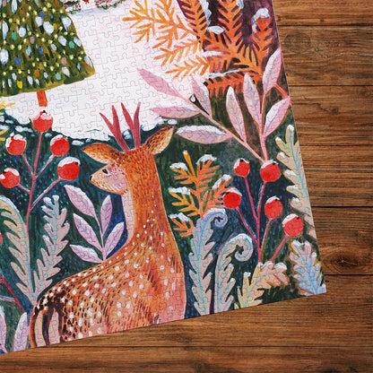 Frosty Fauna – Lee Foster Wilson 3 x 500 Piece Jigsaw Puzzle