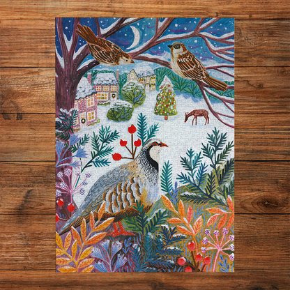 Frosty Fauna – Lee Foster Wilson 3 x 500 Piece Jigsaw Puzzle