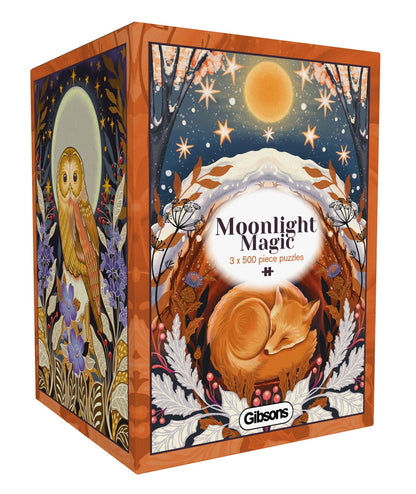Moonlight Magic 3 x 500 Piece Jigsaw Puzzle