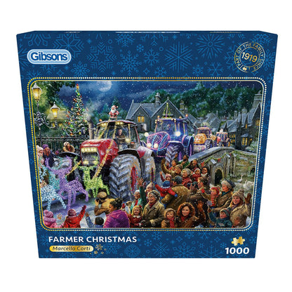 Farmer Christmas – Marcello Corti 1000 Piece Jigsaw Puzzle