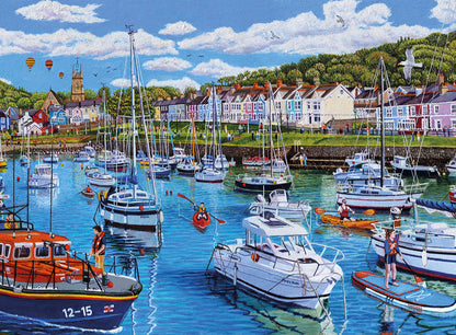 Aberaeron, Cardigan Bay 1000 Piece Jigsaw Puzzle