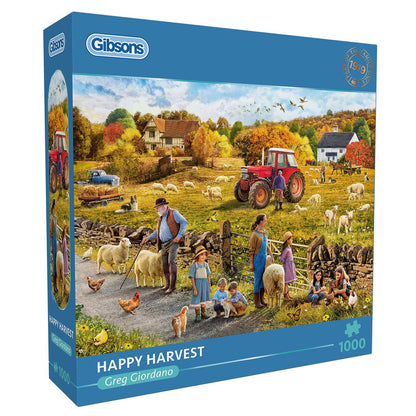 Happy Harvest – Greg Giordano 1000 Piece Jigsaw Puzzle