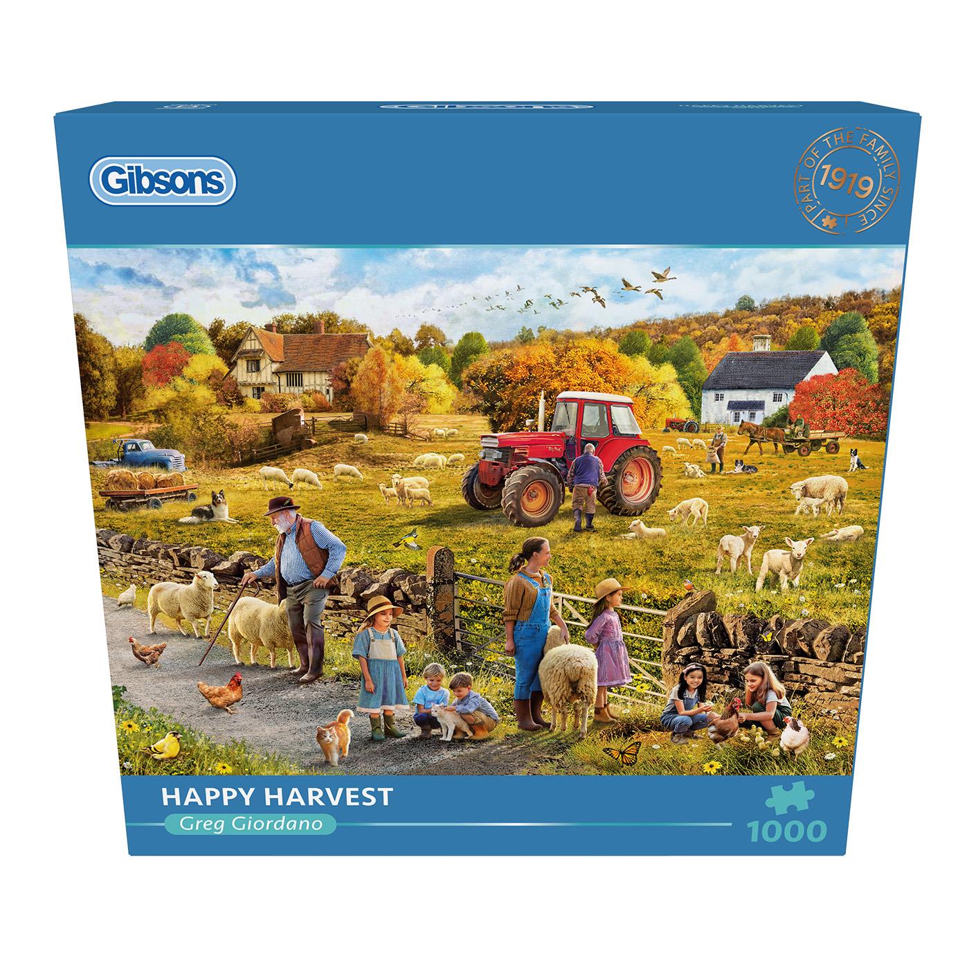 Happy Harvest – Greg Giordano 1000 Piece Jigsaw Puzzle