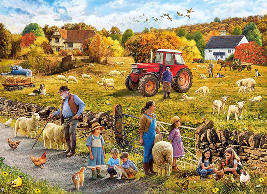 Happy Harvest – Greg Giordano 1000 Piece Jigsaw Puzzle