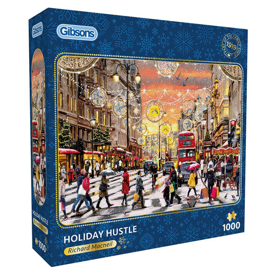 Holiday Hustle – Richard Macneil 1000 Piece Jigsaw Puzzle