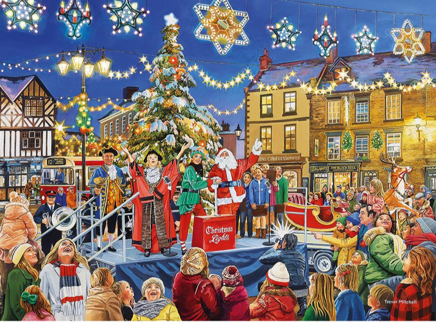 Christmas Switch On – Trevor Mitchell 1000 Piece Jigsaw Puzzle