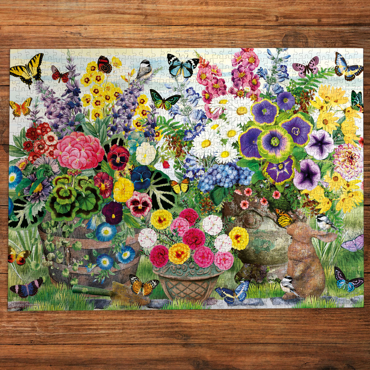 Garden Party 1000 Piece Jigsaw Puzzle