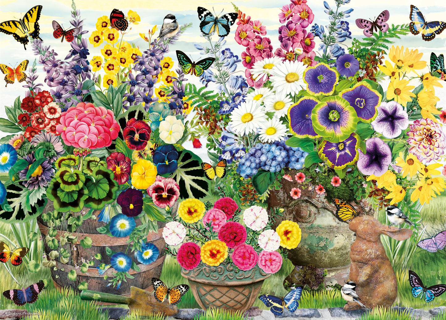 Garden Party 1000 Piece Jigsaw Puzzle