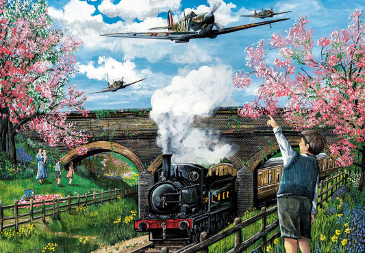 Spitfire Surprise 1000 Piece Jigsaw Puzzle