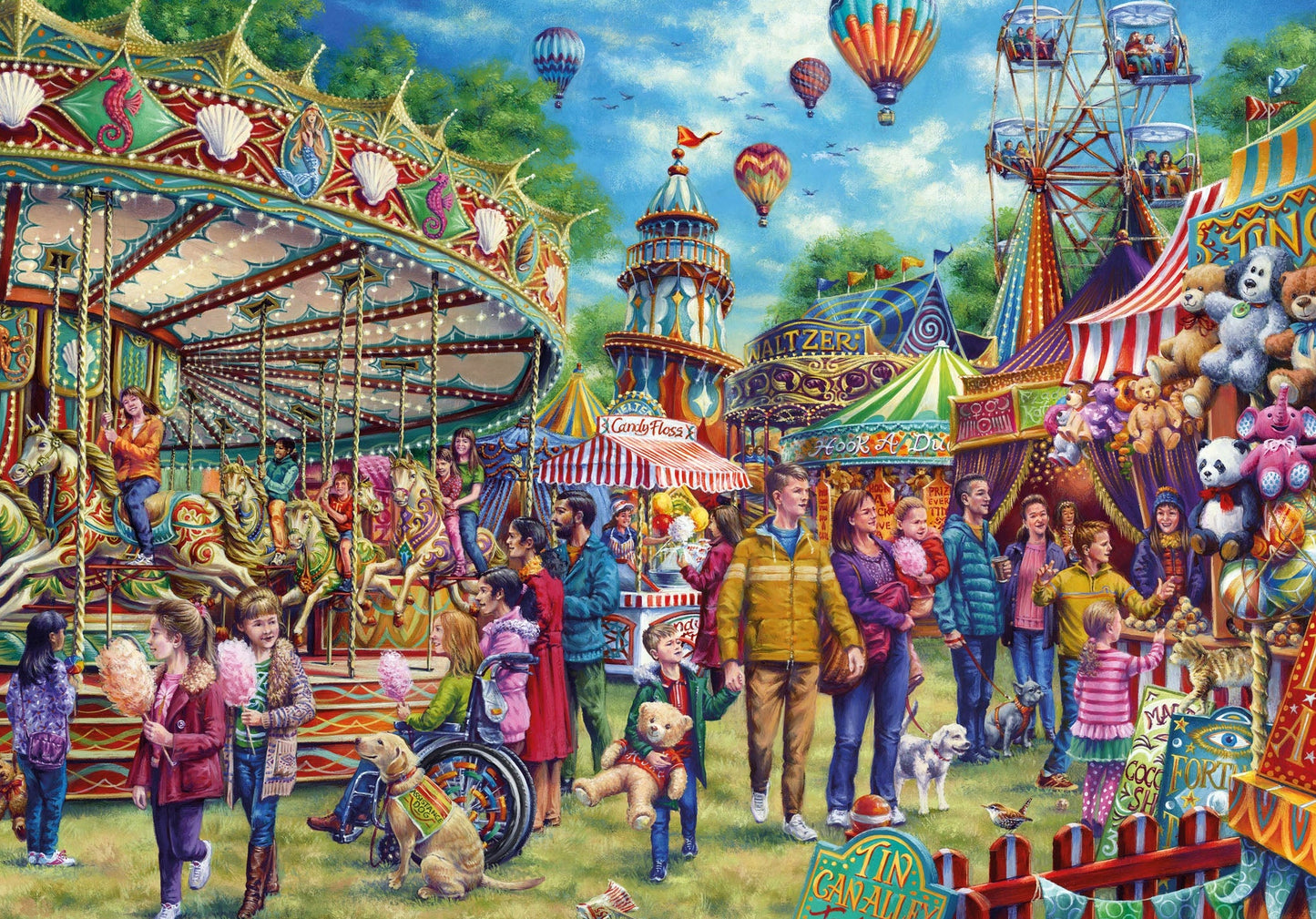 PRE-ORDER Fun at the Fair 1000 Piece Jigsaw Puzzle