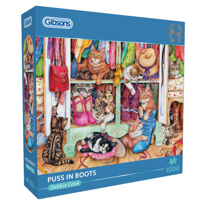 Puss in Boots 1000 Piece Jigsaw Puzzle