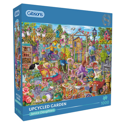 Upcycled garden 1000 Piece Jigsaw Puzzle