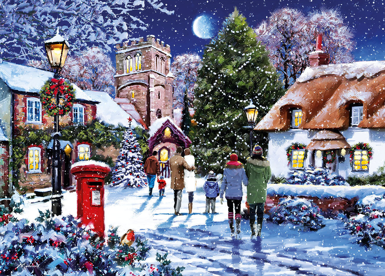 Moonlit Stroll 1000 Piece Jigsaw Puzzle