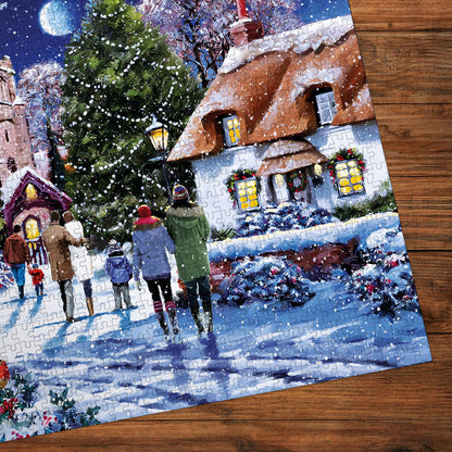 Moonlit Stroll 1000 Piece Jigsaw Puzzle