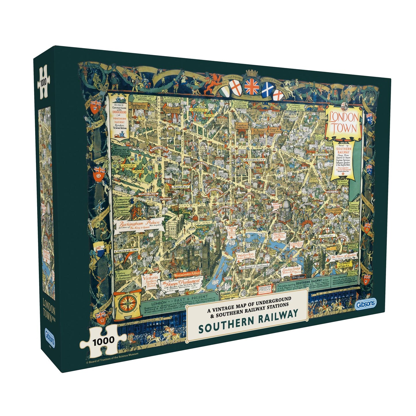 London Town by Southern Railway 1000 Piece Jigsaw Puzzle