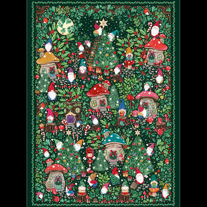 The Art File: Christmas Village 1000 Piece Jigsaw Puzzle