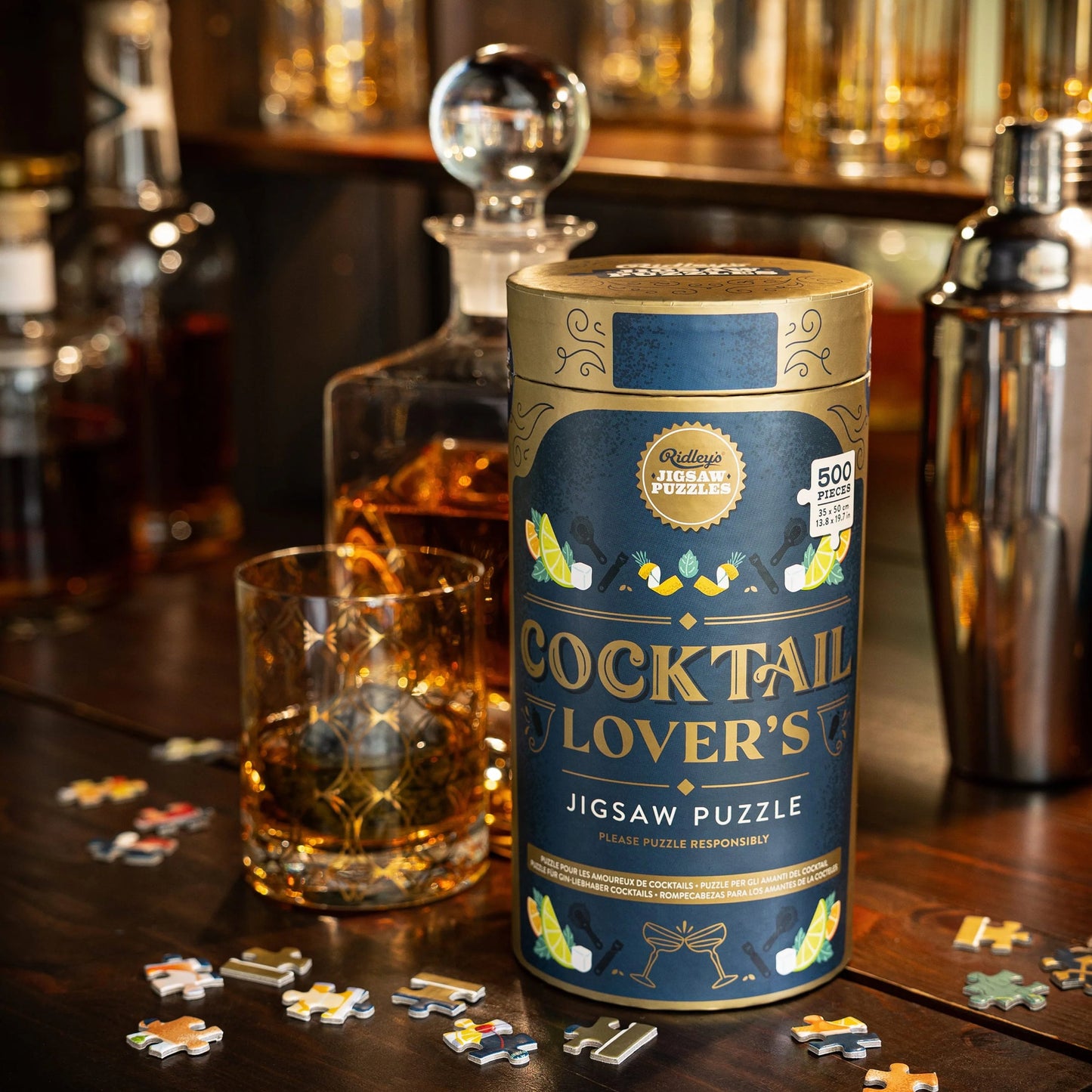 Cocktail Lover's 500 Piece Jigsaw Puzzle