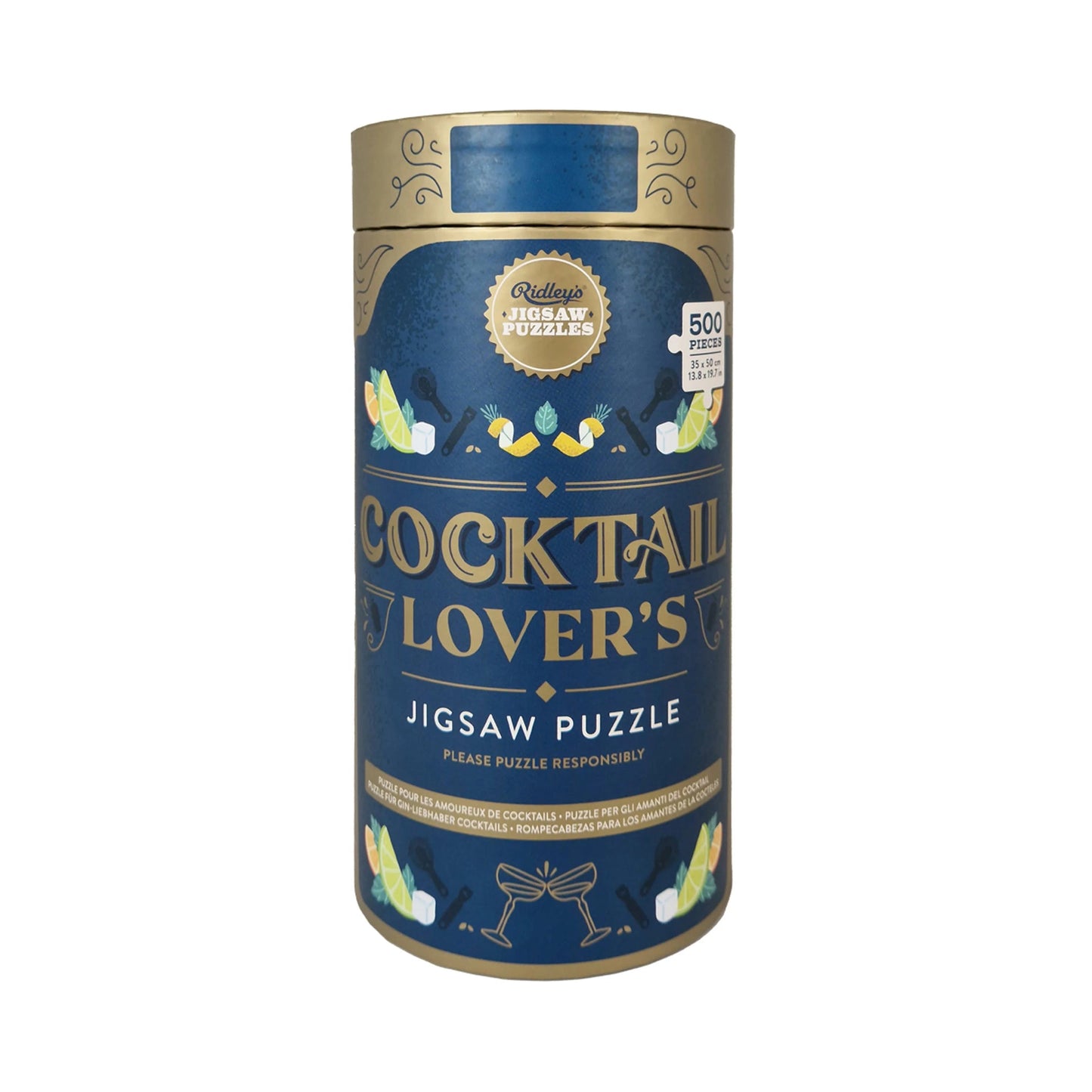 Cocktail Lover's 500 Piece Jigsaw Puzzle