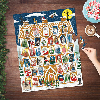 50 Must-Watch Christmas Movies Bucket List 1000 Piece Jigsaw Puzzle