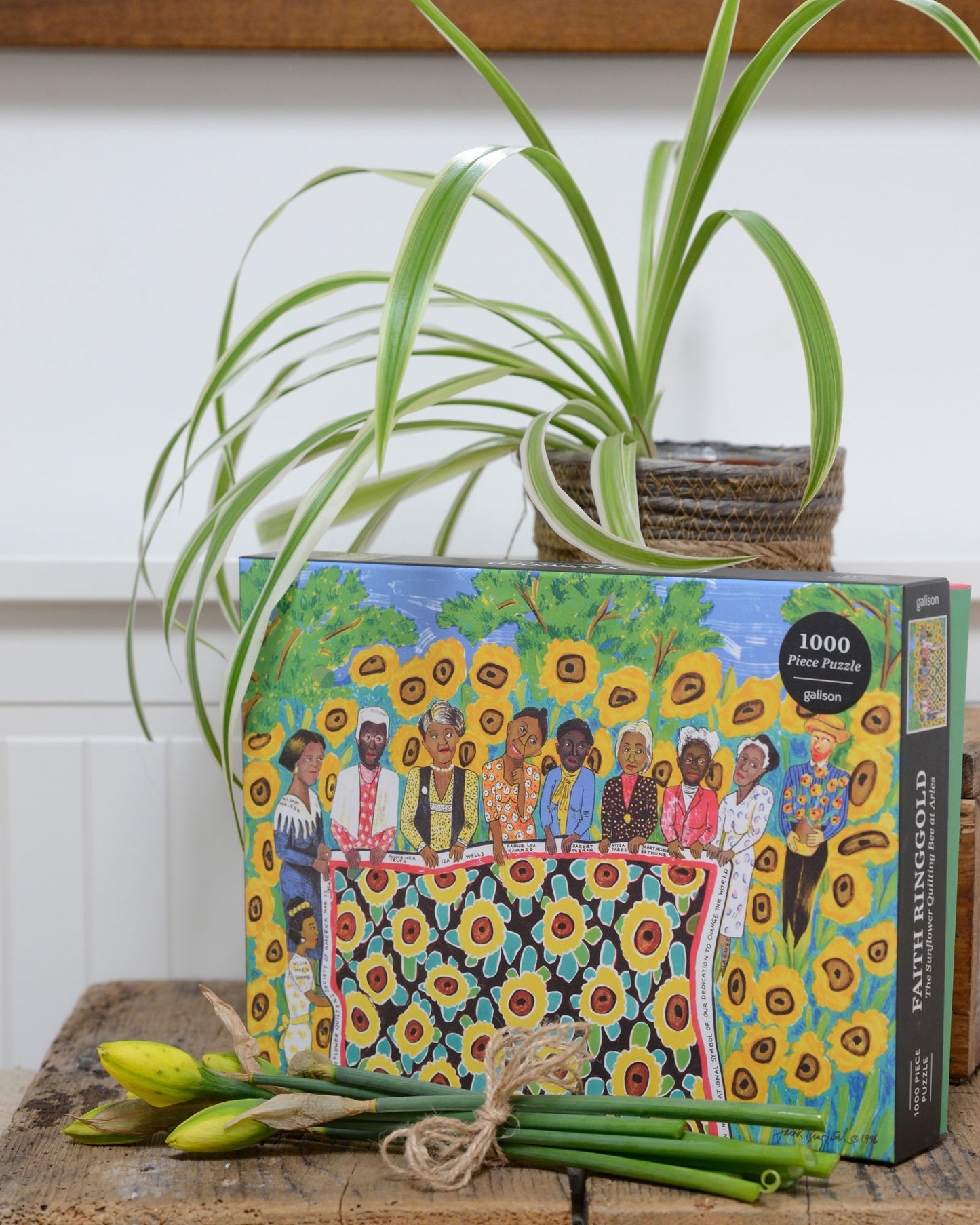 Faith Ringgold: The Sunflower Quilting Bee at Arles 1000 Piece Puzzle