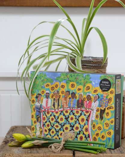 Faith Ringgold: The Sunflower Quilting Bee at Arles 1000 Piece Puzzle