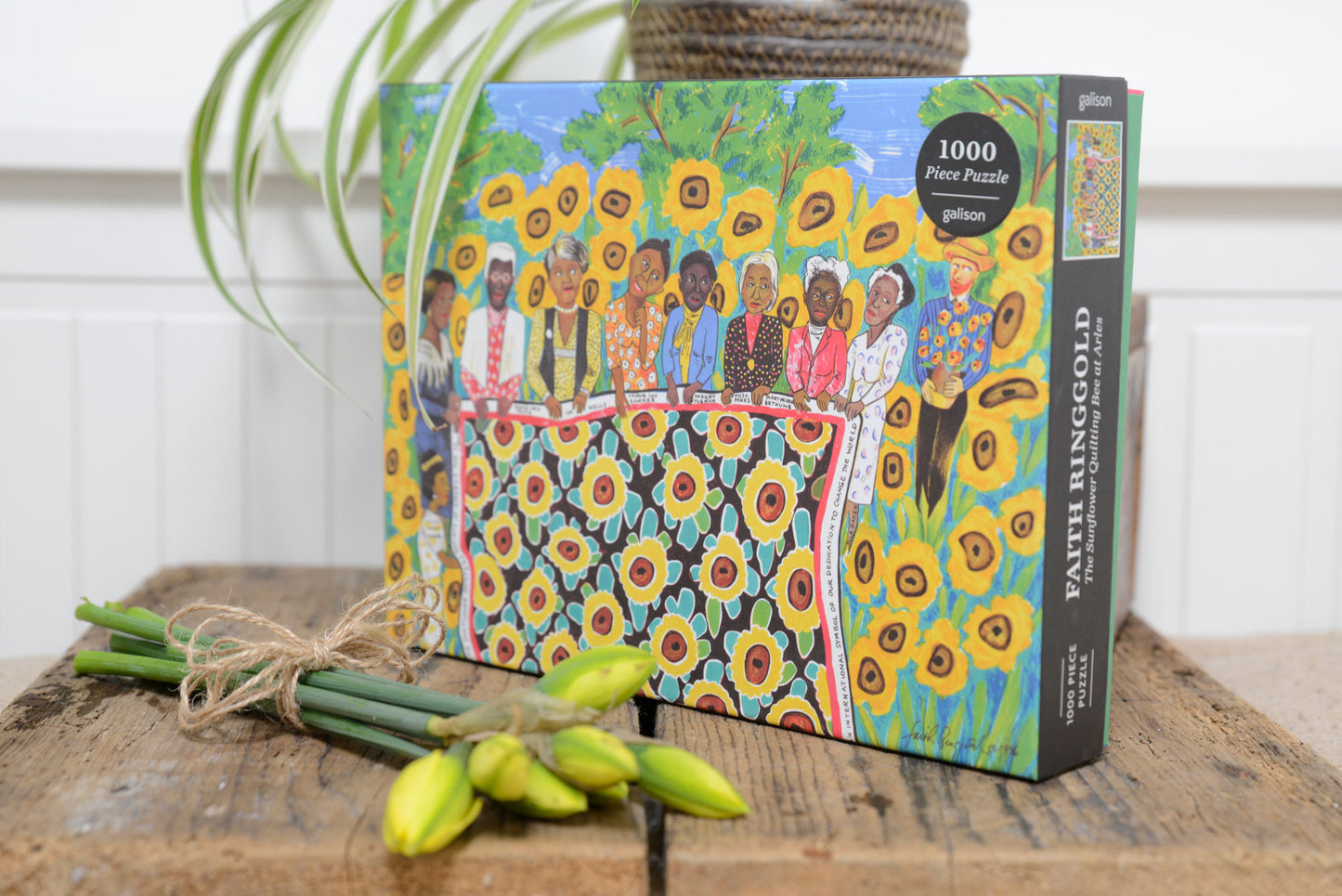 Faith Ringgold: The Sunflower Quilting Bee at Arles 1000 Piece Puzzle