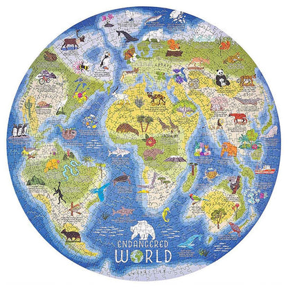 Endangered World 1000 Piece Jigsaw Puzzle
