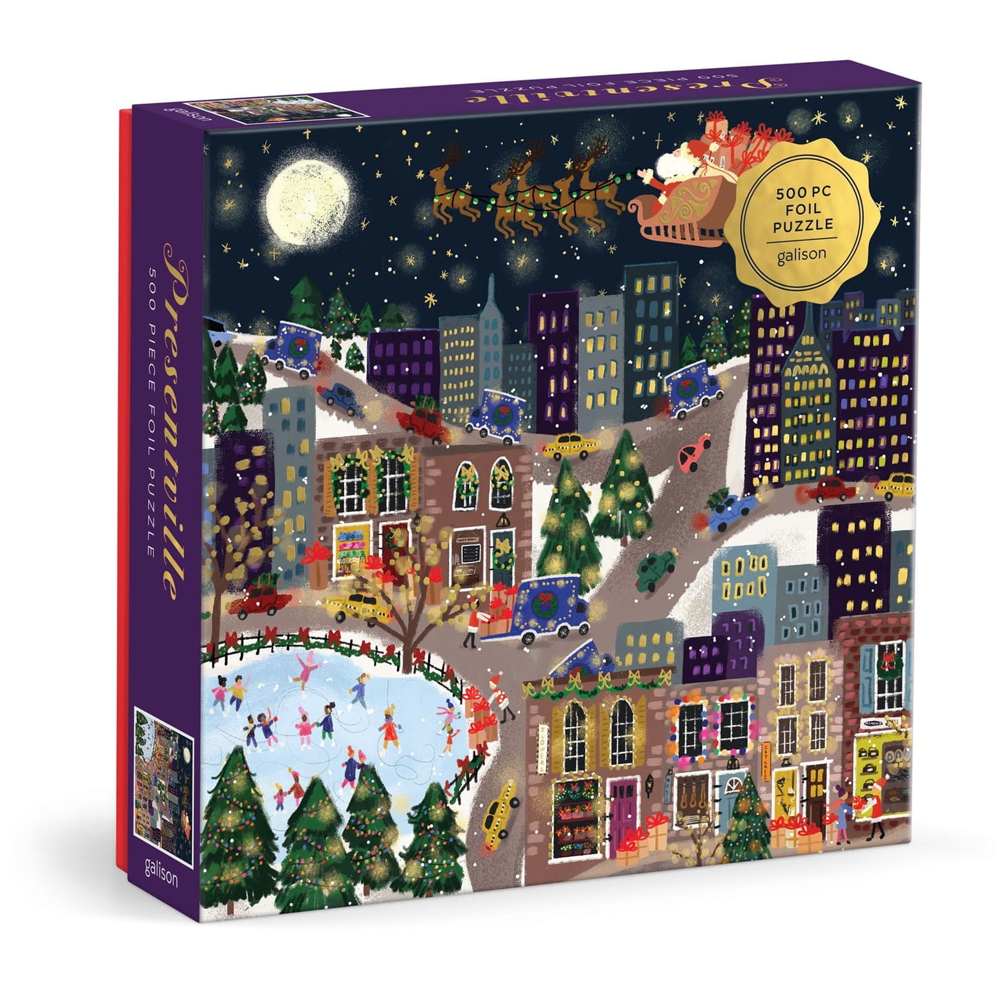 Joy Laforme Presentville 500 Piece Foil Jigsaw Puzzle
