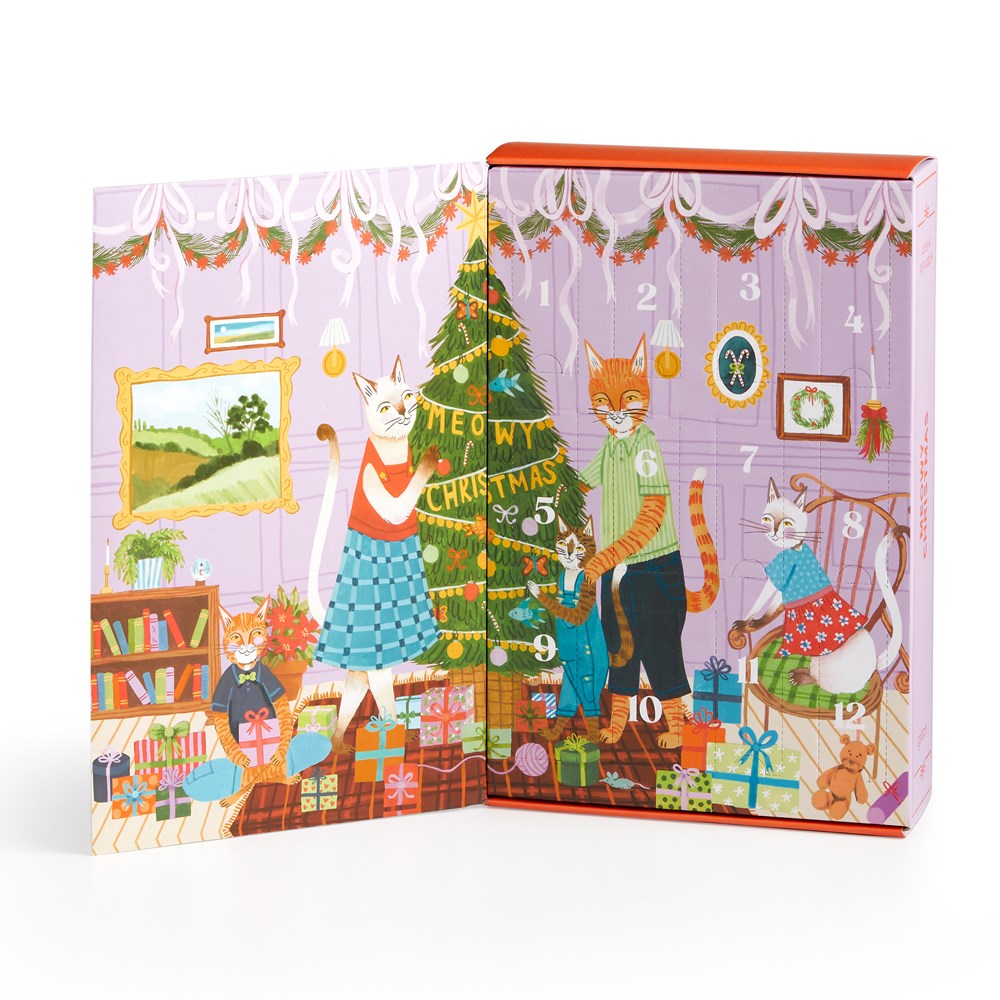 Meowy Christmas 12 Days of Puzzles 500 Piece Advent Calendar