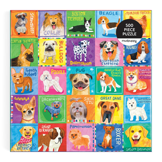 Pawsome Portraits 500 Piece Jigsaw Puzzle