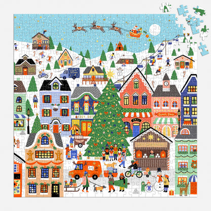 Merryville 500 Piece Foil Jigsaw Puzzle