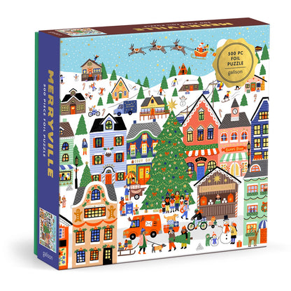 Merryville 500 Piece Foil Jigsaw Puzzle