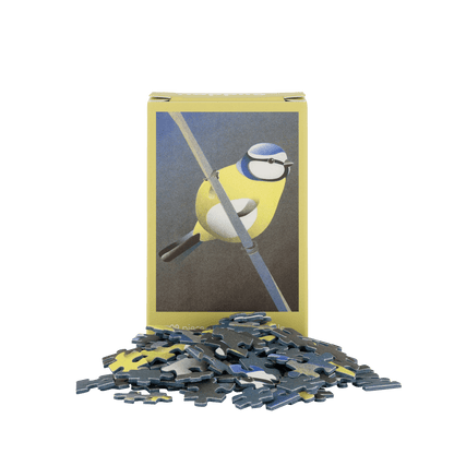 Blue Tit 99 Piece Mini Jigsaw Puzzle