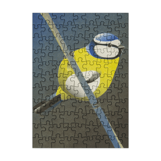 Blue Tit 99 Piece Mini Jigsaw Puzzle