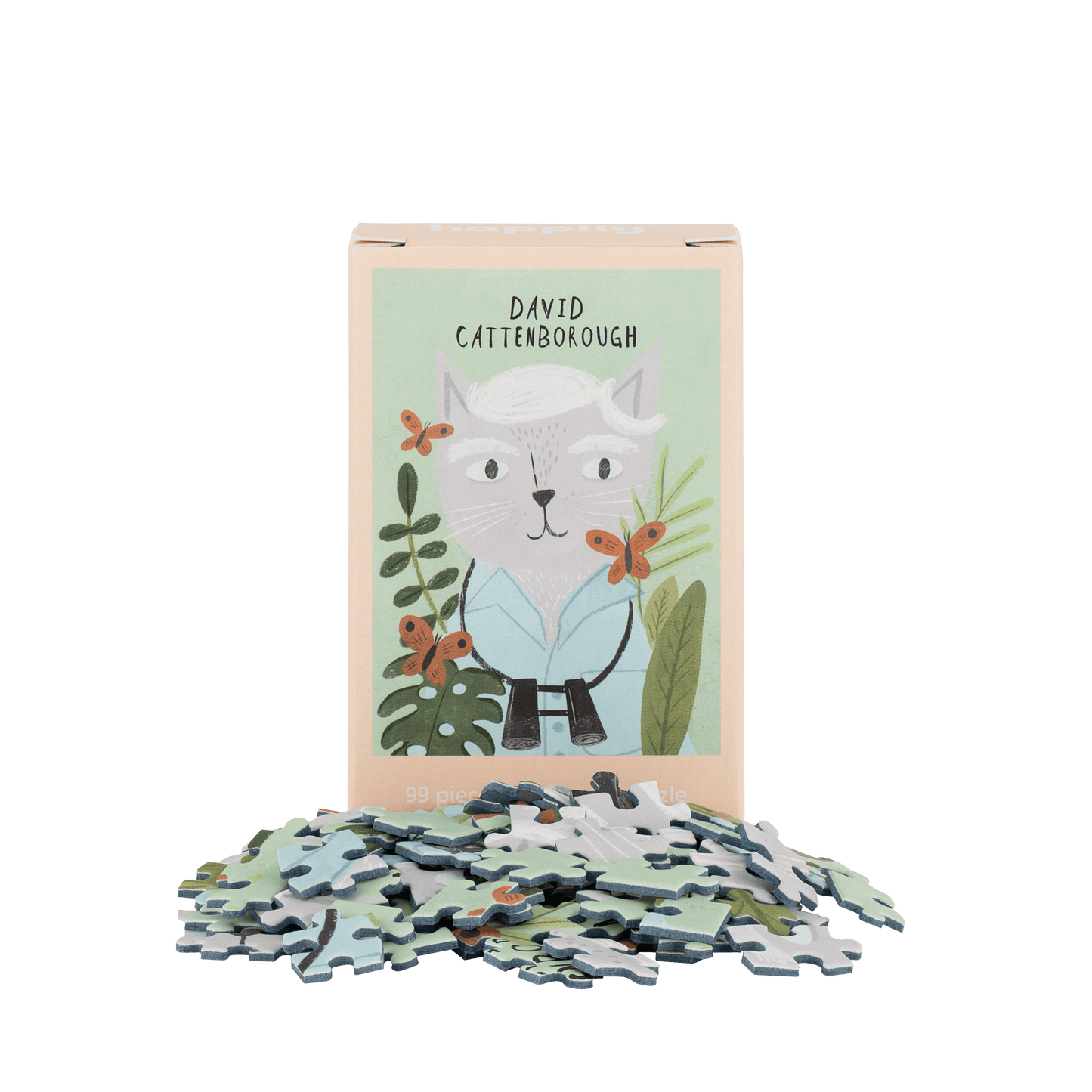 David Cattenborough 99 Piece Mini Jigsaw Puzzle