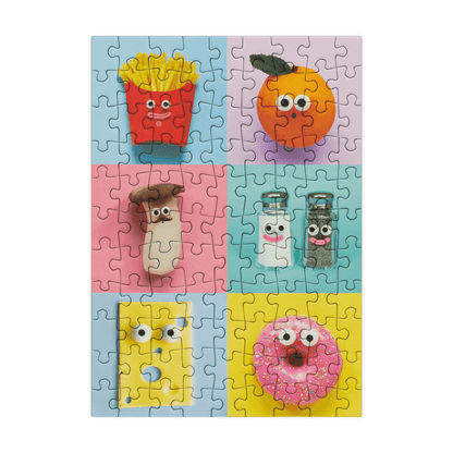 Foodies 99 Piece Mini Jigsaw Puzzle